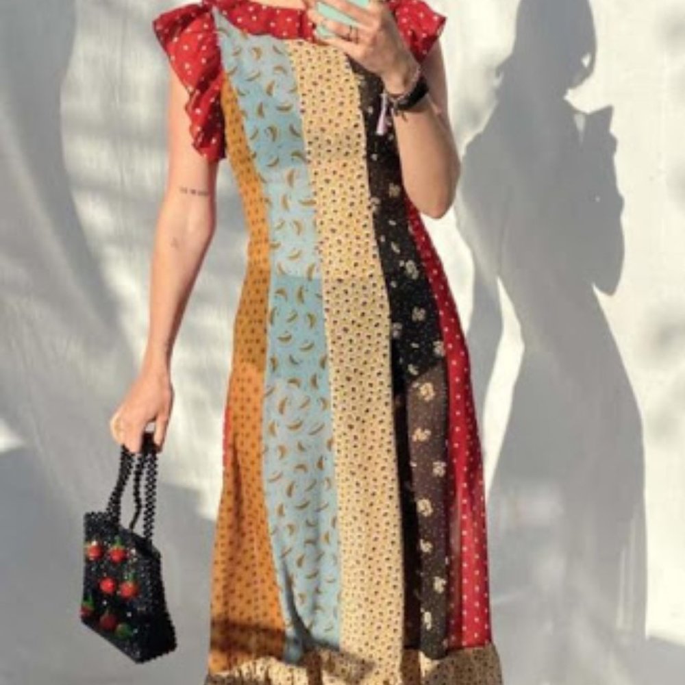 NWT Never Fully Dressed Multi Print Julianna Dress